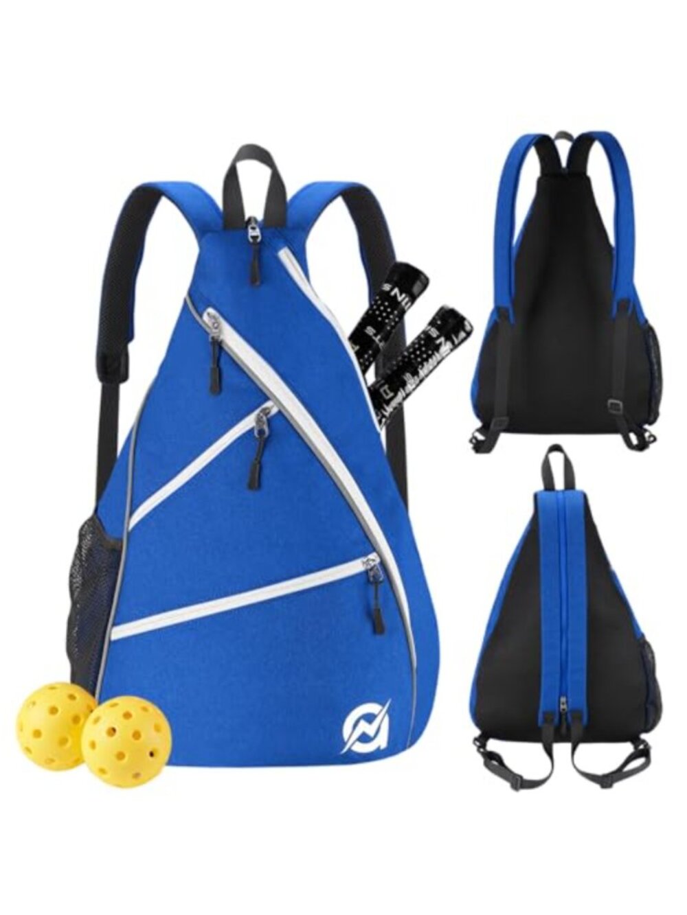 Pickleball Sling Bag Reversible Crossbody Backpack Lightweight Sports